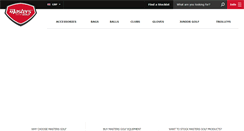 Desktop Screenshot of mastersgolf.co.uk